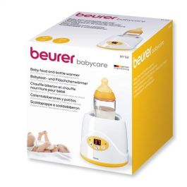 Beurer BY-52 Calientabiberones y Calientapotitos Digital 2 en 1 con Pantalla LED y Función de Mantenimiento de Calor