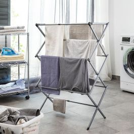 Inde Tendedero Metálico Plegable y Extensible 3 Al - 42 x 7 x 51 cm (4 Unidades) Precio: 28.49999999. SKU: B1BAY5CL7V
