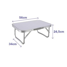 Marbueno Mesa Plegable Aluminio D19 Surtida Camping y Playa 56X34X24,5 cm 10015