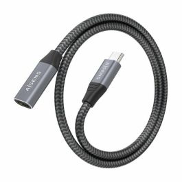 AISENS - CABLE USB 3.2 GEN2x2 ALUMINIO 20GBPS 8K@30HZ 5A 100W, TIPO USB-C/M-USB-C/H, GRIS, 2.0M AISENS - CABLE USB 3.2 GEN2x2 ALUMINIO 20GBPS 8K@30HZ 5A 100W, TIPO USB-C/M-USB-C/H, GRIS, 2.0M