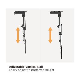 Equip Soporte Techo TV 650375 VESA 400x400 hasta 20kg para Pantallas 23"-55"