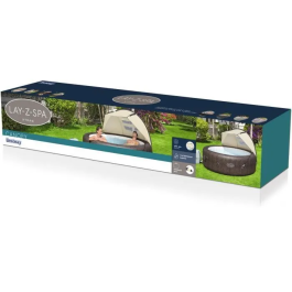 Bestway Toldo inflable para spa Lay-Z-Spa, Accesorio Impermeable con UPF 30+