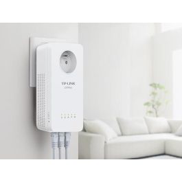 TP-Link TL-WPA8631P KIT Adaptador Powerline AV1300 y AC1200 Wi-Fi Doble Banda Gigabit con Enchufe Integrado
