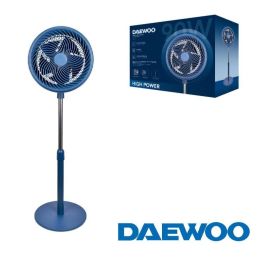 Daewoo Ventilador de Mesa 30 cm (12") High Speed 90W, Base Redonda, Azul Precio: 34.98999955. SKU: B1BSGLWZLZ