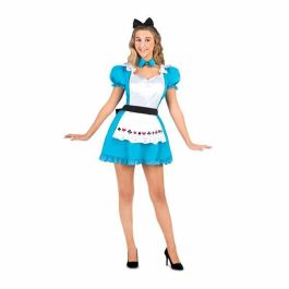 Disfraz alicia diadema con lazo, vestido con delantal y cinturón talla XL Precio: 27.12336. SKU: B1HT9TREK6