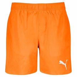 Pantalón Largo Deportivo Puma Naranja Infantil Unisex
