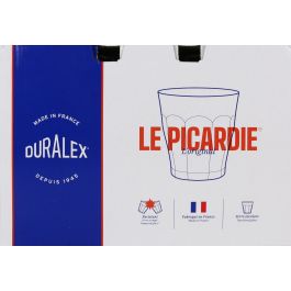 Duralex Set 6 Vasos Picardie Transparentes 25 cl - Vasos de Agua, Zumo, Refrescos (12 Cajas)