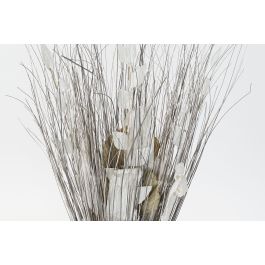 DKD Home Decor Ramo Blanco Natural Fibra Coco 40 x 100 x 40 cm (2 Unidades)
