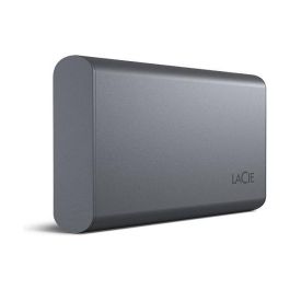 Lacie STKH1000800 Disco Duro SSD Externo 1TB USB-C 3.2 Gen 2 1050 MB/s Cifrado AES 256-bit Resistente a Golpes