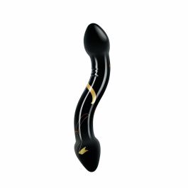 Consolador de Doble Penetración Secret Kisses Negro Consolador de Doble Penetración Secret Kisses Negro