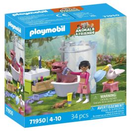 PLAYMOBIL 71950 Baño Animales Animals Y Friends, set de juego para la hora del baño con hipopótamo, pelícano y nutria Precio: 19.79000012. SKU: B1K44KPXSF
