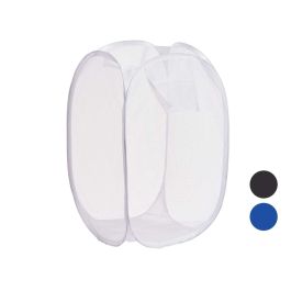Kipit Cesto de Ropa Plástico Colores Surtidos 58x37 cm – Ideal para Lavandería o Almacenamiento (24 Unidades)