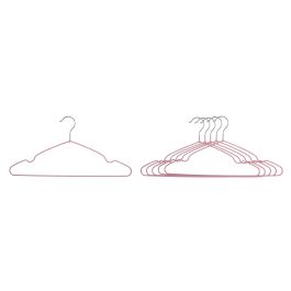 Set de 5 perchas de metal plastificado 40 cm - Confortime por Inde (18 Unidades)