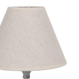 Lámpara de mesa Beige Gris 60 W 220-240 V 20 x 20 x 34 cm