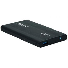 TooQ TQE-2524B Caja Externa para Disco Duro 2.5" USB 3.1 Gen 1 (5 Gbps) 4TB SATA III UASP Aluminio Negro