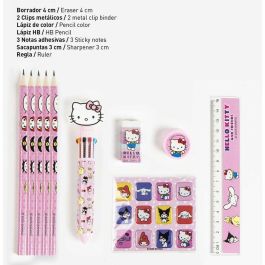 Cerdá Set Papelería Escolar Hello Kitty con Eva 22x14x0.5 cm – Ideal para Niños +3 Años Color Rosa