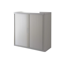 Paperflow Armario con 2 Puertas Correderas y Cerradura Color Gris Estructura de Acero y Poliestireno Precio: 397.59000017. SKU: B1A3H2ZZAX