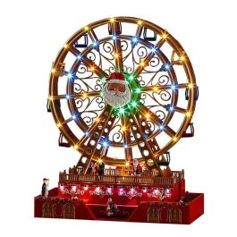 DKD Home Decor Noria Navidad Tradicional Led Resina Multicolor Movimiento Musical 49 x 38 x 17 cm Precio: 123.78999985. SKU: B17ELFYQSH