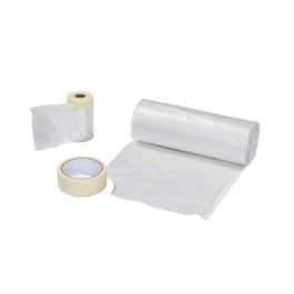 Wagner Kit Universal de Enmascaramiento y Protección para Pintar | Incluye Cubierta 4x6m, 2 Películas y Cinta Adhesiva 20m + Cortador Precio: 38.50000022. SKU: B1HGDPDEF7
