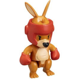 Bandai Figura Articulada Stumble Guys Boxing Roo 11 cm BAN3701405828394 Con Pegatinas