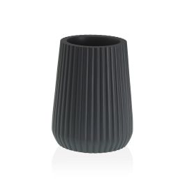 Portacepillos Kim Gris Oscuro Versa 8X10CM (2 Unidades) Precio: 9.5000004. SKU: B12FQXP935