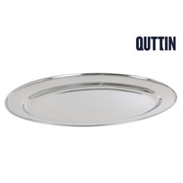 Fuente Oval Quttin 40 cm Acero Inoxidable (18 Unidades) Precio: 50.58999957. SKU: B1GWXYQVX3