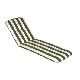 JARDÍN PRIVADO Cojín tumbona CANCALE Verde 184x59x5,5cm JARDÍN PRIVADO Cojín tumbona CANCALE Verde 184x59x5,5cm