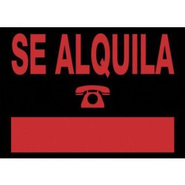 Cartel "Se Alquila" 700X500 Mm Pvc Negro Archivo 2000 6161 NE Precio: 12.50000059. SKU: BIX01C6161NE