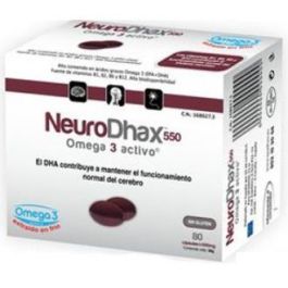 Neurodhax 550Mg. 80Cap. Precio: 35.5899995. SKU: B1J3R9DN9N