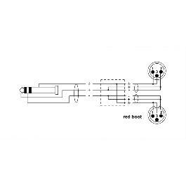Cable Y Mini-Jack Estéreo / 2 Xlr Macho De 1,5 M Cable Y Mini-Jack Estéreo / 2 Xlr Macho De 1,5 M