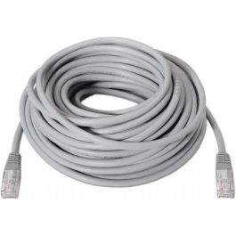 AISENS - CABLE DE RED LATIGUILLO RJ45 CAT.5E UTP AWG24, GRIS, 15M
