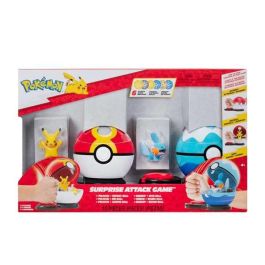 Jazwares Pokemon Ataque Sorpresa ¡batalla Frente a Frente! Juego de Figuras Coleccionables Contiene 10 Piezas Modelos Surtidos