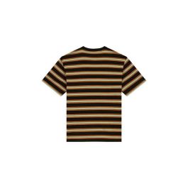 Camiseta de Manga Corta Hombre Dickies York Stripe Negro XL