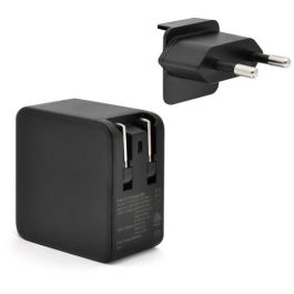 Bluestork Cargador USB-C 65W GaN Ultrac ompacto Negro PW-NB-65C-GAN - Para Smartphone, Tableta y Portátil