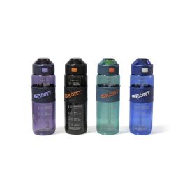 Bewinner Botella Sport Agua Transparente 800 ml (12 Unidades)
