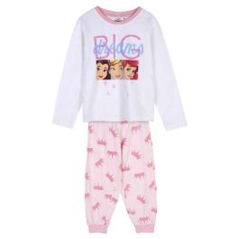 Pijama Infantil Disney Princess Blanco 3 Años Pijama Infantil Disney Princess Blanco 3 Años