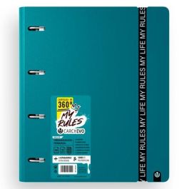 Carchivo Carpeblock 360 My Rules Con Recambio 100H A4 5x5 90 gr 4 Separadores Pp Foam Deep Green Precio: 12.68999963. SKU: B1J9QJJPX6