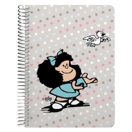 Grafoplás Cuaderno Espiral 4º 80H 4x4 90 gr Tapa Pp Mafalda Bird Precio: 3.58999982. SKU: B1ALY2QXJY