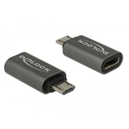 DeLOCK 65927 Adaptador USB 2.0 Micro-B Macho a USB Type-C Hembra, Conector Antracita Precio: 26.49999946. SKU: B14W2FEYT5