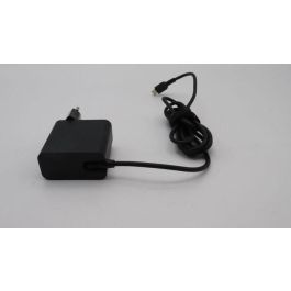 Lenovo 65W power adapter with adjustable voltage levels: 20V, 15V, 9V, and 5V, featuring dual ports for simultaneous charging. Lenovo 65W power adapter with adjustable voltage levels: 20V, 15V, 9V, and 5V, featuring dual ports for simultaneous charging.