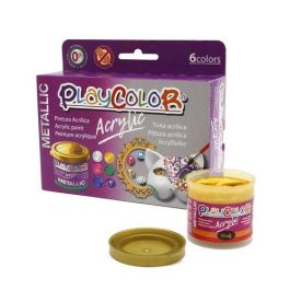 Pintura Acrilica Playcolor Metalic Surtido Caja De 6 Colores 40 Ml Precio: 11.49999972. SKU: B1AWS5BC6M
