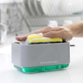 Dispensador de Jabón 2 en 1 para Fregadero Pushoap InnovaGoods