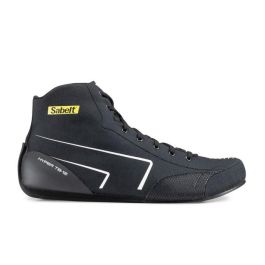 Sabelt SBRFTB12NR41 Zapatillas de Competición Hyper Tb-12 con Homologación FIA 8856-2018, Color Negro, Talla 41, de Tela