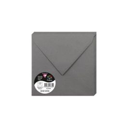 Sobre Clairefontaine Pollen 165X165 120G Gris Acero Paquete De 20 Precio: 6.95000042. SKU: B1FLHJFAGY