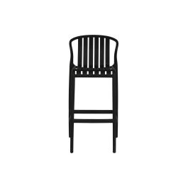 Mesa Bar Terraza Y Jardin DKD Home Decor Negro 60 x 102 x 60 cm Set de 3 Mesa Bar Terraza Y Jardin DKD Home Decor Negro 60 x 102 x 60 cm Set de 3