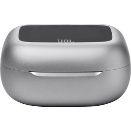 JBL Live Buds 3 Auriculares Inalámbricos Bluetooth IP55 Plata con 8h Batería y Estuche de Carga 24h