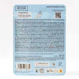 Iroha Mascarilla Facial MELON repairing calms and hydrates, Repara, Calma e Hidrata la Piel 1 Unidad