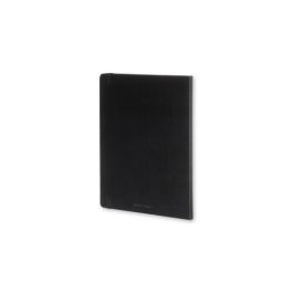 Cuaderno Moleskine Clasico Tapa Dura 19X25 192H 70Gr. Horizontal Con Goma Negra