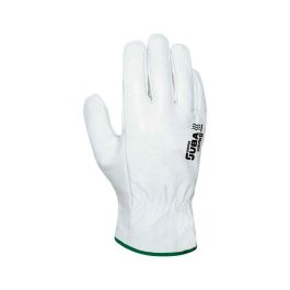 Juba Guante Driver Piel Flor Vacuno Natural Talla 8 M Ajustable Transpirable Buen Tacto