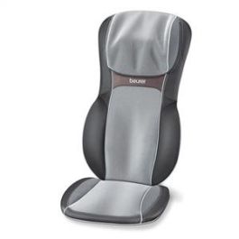 Beurer MG-295 Funda Asiento Masaje Shiatsu 3D con Calor y Luz Color Negro